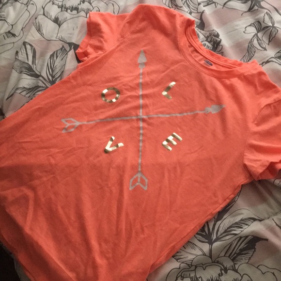 Old navy orange shirt - Picture 2 of 2